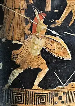 Image 34Achilles wearing his armor (from List of mythological objects)