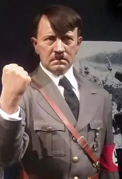 Wax statue of Adolf Hitler in the Chamber of Horrors