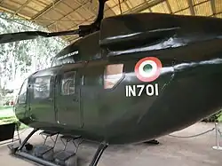 A prototype HAL Dhruv ALH (Advanced Light Helicopter)