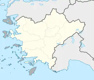 Uşak is located in Turkey Aegean