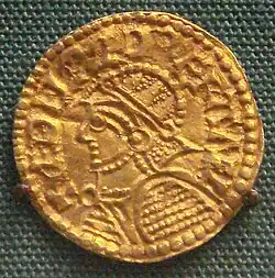 Aethelred II gold mancus, England, 1003-1006 AD