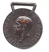 Commemorative Medal for Military Operations in East Africa obverse