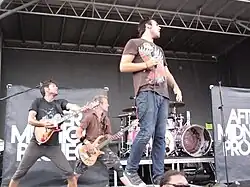 After Midnight Project at the 2009 Warped Tour.