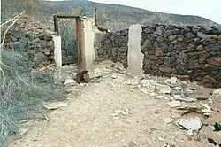 Stone house ruins