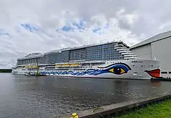 Aida Cosma at Meyer Werft