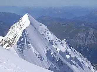Aiguille de Bionnassay from Dôme du Goûter