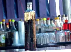 Image 15Akpeteshie is a liquor produced by distilling palm wine or sugar cane, primarily in the region of Western Africa. (from List of national drinks)