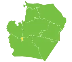 Al-Tabqah Subdistrict in Syria