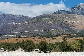 Roads seen from Dhërmi