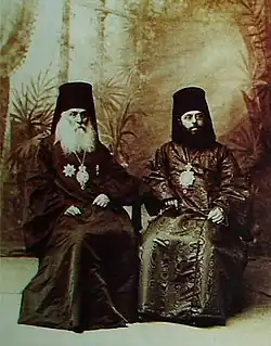 St. Alexandre Oqropiridze and his nephew Leonide Oqropiridze.