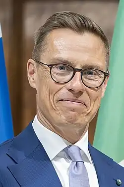 Finland Alexander Stubb President of Finland since 2024 election