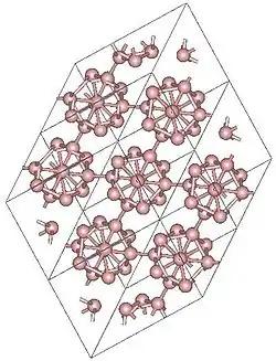 Structure of α-R boron