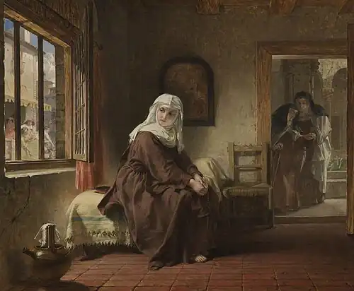 The Novice by Alfred Elmore