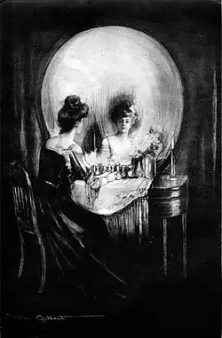"All Is Vanity" by C. Allan Gilbert, evoking the inevitable decay of life and beauty toward death