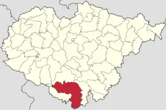 Location in Sălaj County
