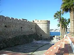 The castle of San Miguel