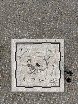 The Tale of the Scale and the Skull, Aerial view