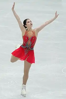 Alysa Liu at the 2022 World Championships