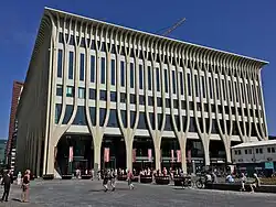 Exterior shot of Amare building