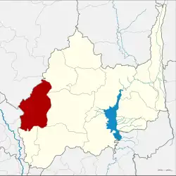 District location in Lopburi province