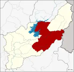 District location in Uttaradit province