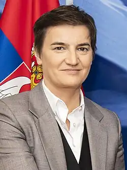Portrait of Ana Brnabić