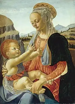 Andrea del Verrocchio, Madonna with Child, 1470s