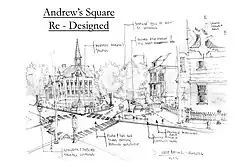 Trevor E. Watson pencil sketch