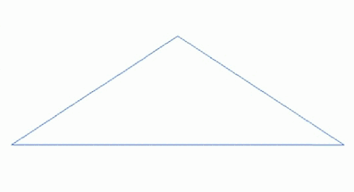 A fractal that models the surface of a mountain (animation)