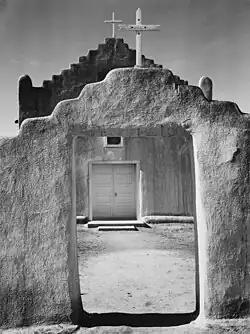 Image 97Taos Pueblo, by Ansel Adams (edited by Kaldari) (from Wikipedia:Featured pictures/Artwork/Others)