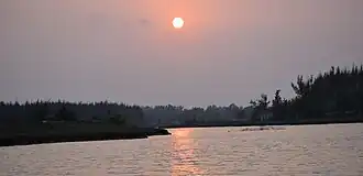 View of Anshupa Lake