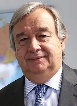 United Nations António Guterres, Secretary-General[52]
