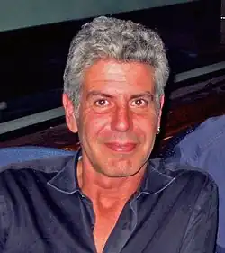 "Tony" Bourdain on WNYC television