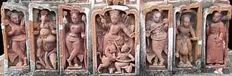 Antpur – Terracotta-Reliefs in Radhagovindjiu-Tempel