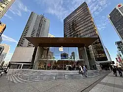 Exterior of Apple Store (December 2024)