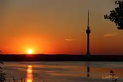 Sunset on Lake Techirghiol