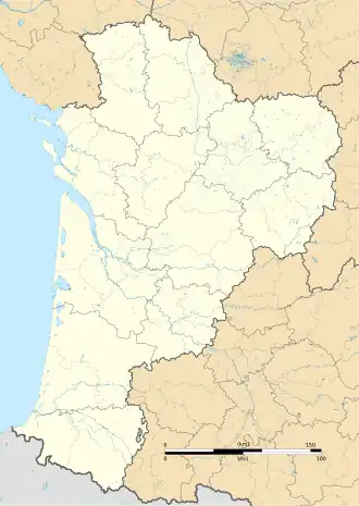 Bordeaux is located in Nouvelle-Aquitaine