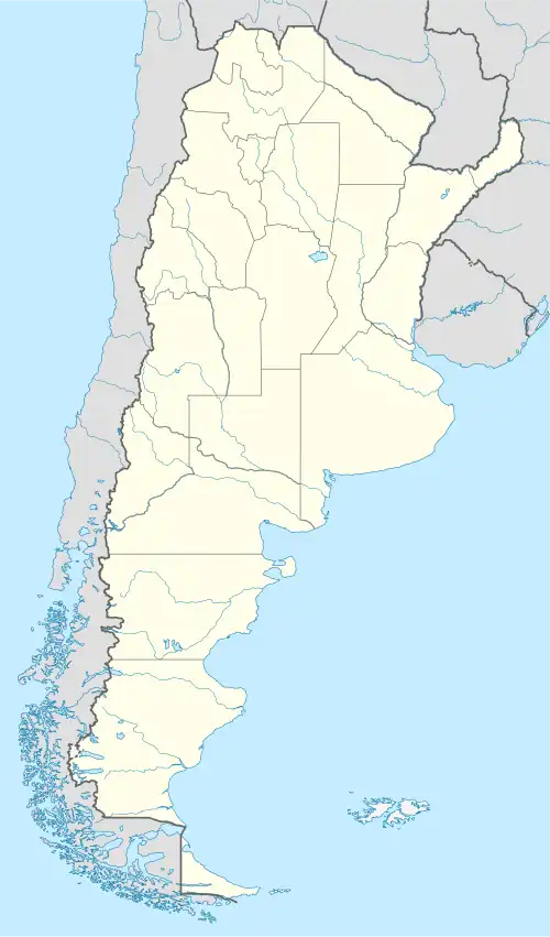 Granadero Baigorria is located in Argentina