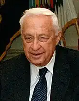 11th Prime Minister of Israel Ariel Sharon (B.A. History and Middle Eastern Studies)