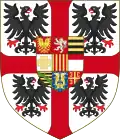 Arms of the House of Gonzaga as Dukes of Mantua