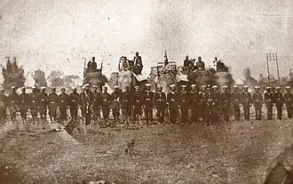 A Siamese army during Haw wars in 1865