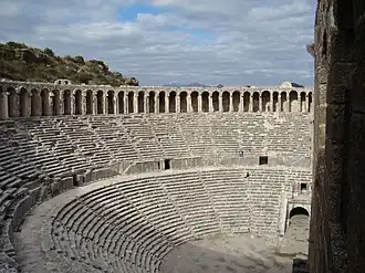 Roman Theatre of Aspendos in Antalya