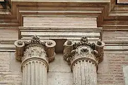 Ionic capitals.