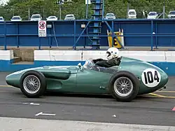 1959: The Aston Martin DBR4 which raced in the 1959 season.