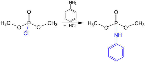 Weiterer Reaktionsverlauf durch Zugabe von Anilin