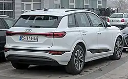 Audi Q6 e-tron rear