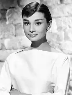 Audrey Hepburn in 1956