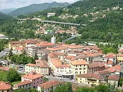 Panorama of Aulla