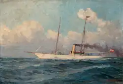 The Austrian steam sailing yacht Suzume [35]