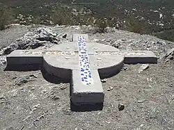 Different view of the initial point of the Gila and Salt River Meridan .